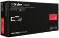 Купить Перчатки нитриловые NITRYLEX Black, неопудренные, диагностические, черные, размер L, 100 шт. (50 пар)