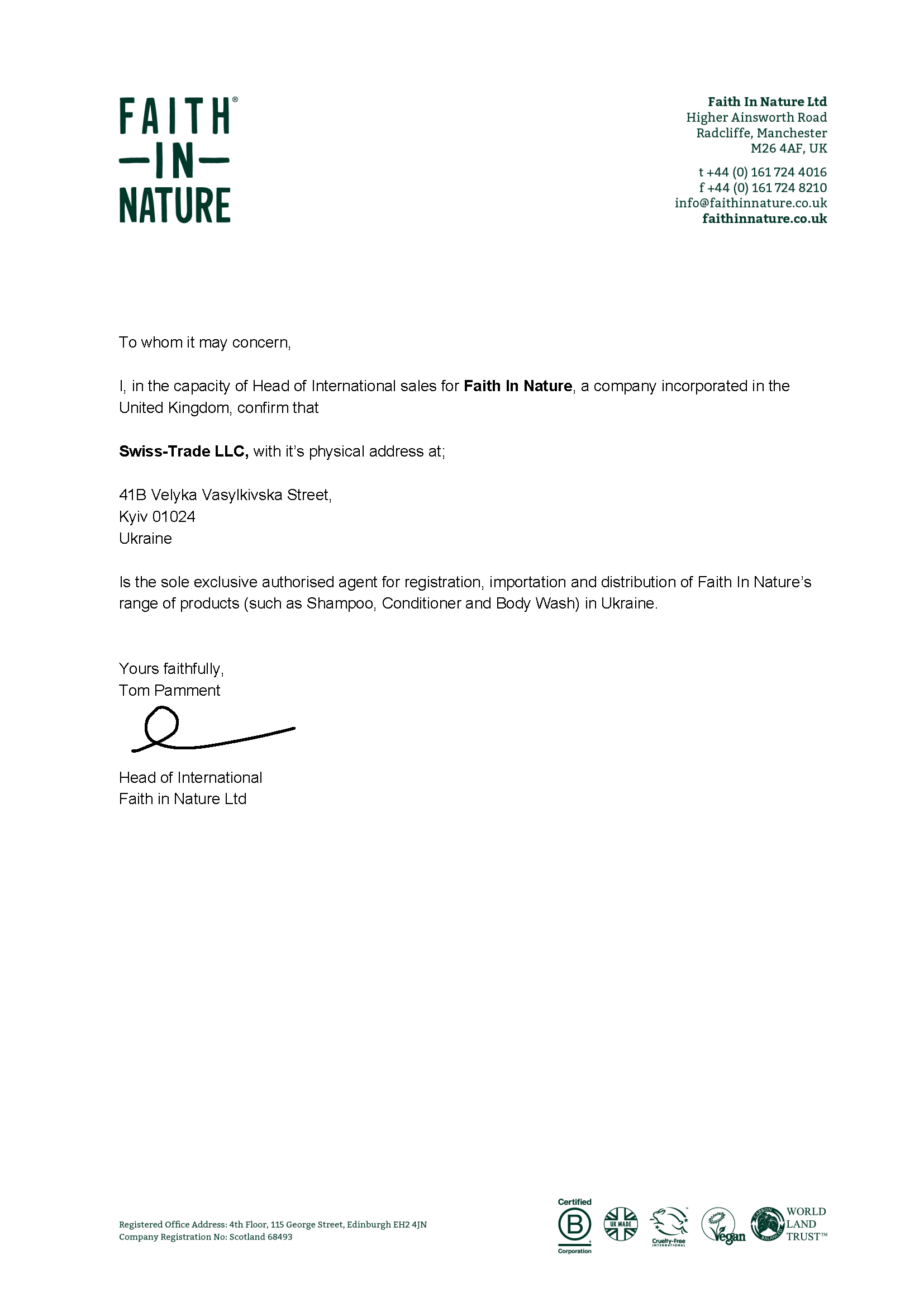 Faith In Nature