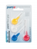 Купить paro® flexi grip Межзубные щетки, набор образцов, 4 разных размера, 4 шт.