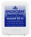 Купить EMOFORM Зубна нитка (флос), вощена з фторидом натрію, 50 м