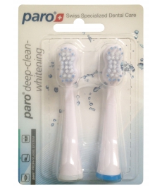 paro® sonic Cменные щетки для глубокого очищения и отбеливания