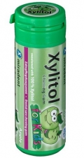 Купить Жевательная резинка Miradent® Xylitol Chewing Gum для детей, яблоко, 30 шт.