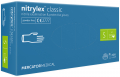 Купить Рукавички нітрилові NITRYLEX Classic, неопудрені, діагностичні, сині, розмір S, 200 шт. (100 пар)