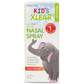 Xlear Дитячий натуральний сольовий назальний спрей з ксилітом, 22 мл