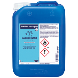 Sterillium classic pure Средство для дезинфекции рук, 5 л