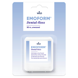 EMOFORM Зубная нить (флосс), невощеная, тонкая, 50 м