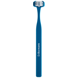 Dr. Barman's Superbrush Compact Тристороння зубна щітка, компактна, Колір: Синій