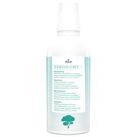 TEBODONT-F Ополіскувач для порожнини рота з олією чайного дерева (Melaleuca Alternifolia) та фторидом, 500 мл