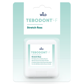 TEBODONT-F Зубна нитка з олією чайного дерева (Melaleuca Alternifolia) та фторидом натрію, 50 м