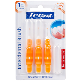 TRISA Flexible Міжзубні щітки, ISO 1 (0,8 мм), 3 шт.