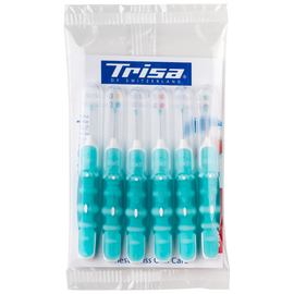 TRISA Flexible Міжзубні щітки, ISO 2 (0,9 мм), целофанова упаковка, 6 шт.