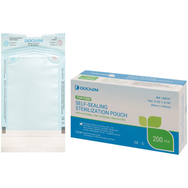 Dochem TOPSTERI Самоклеючі стерилізаційні пакети, 90 x 135 мм, 200 шт.