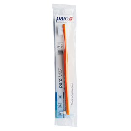 paro® M27 Детская зубная щетка, средней жесткости (в целлофановой упаковке), Цвет: Оранжевый