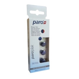 paro® PLAK 2-цветные таблетки для индикации зубного налета, 10 шт