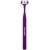 Dr. Barman's Superbrush Compact Тристороння зубна щітка, компактна, Колір: Фіолетовий