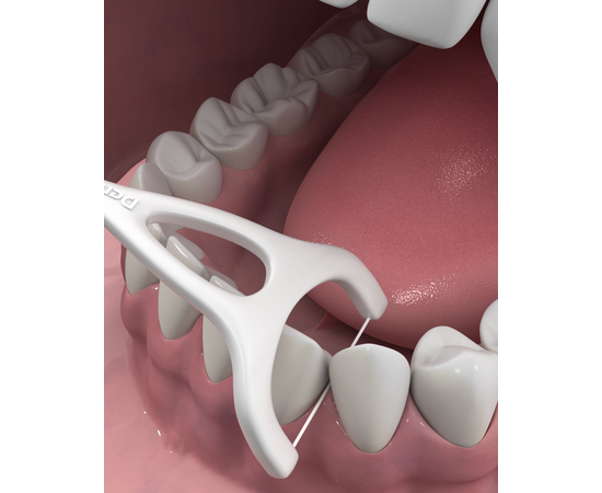 DenTek Комплексне очищення Задні зуби Флос-зубочистки, 125 шт., зображення 2