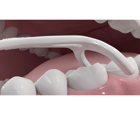 DenTek Комплексне очищення Задні зуби Флос-зубочистки, 125 шт., зображення 3
