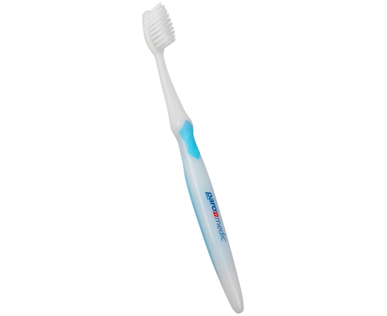paro® medic Зубная щетка, шелковисто-мягкая, с коническими щетинками, Цвет: Синий, изображение 5
