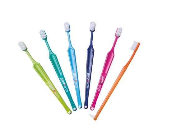paro® exS39 Зубная щетка, ультрамягкая (в целлофановой упаковке), Цвет: Салатовый, изображение 8