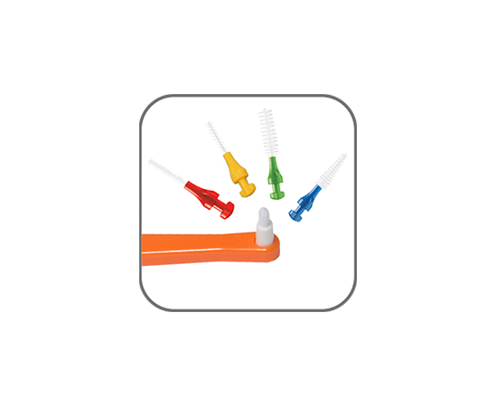 paro® M27 Детская зубная щетка, средней жесткости (в целлофановой упаковке), Цвет: Оранжевый, изображение 9