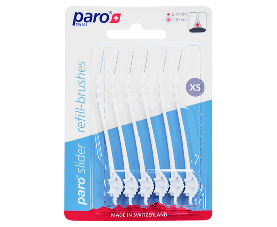 paro® slider Сменные межзубные щетки, размер XS, 6 шт.