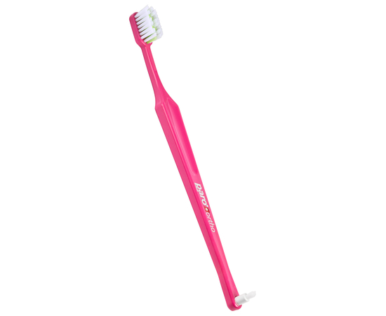 paro® ortho brush Ортодонтична зубна щітка, м'яка, Колір: Рожевий