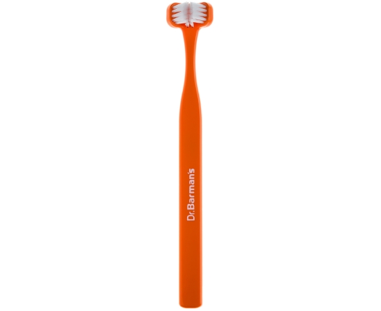 Dr. Barman's Superbrush Compact Тристороння зубна щітка, компактна, Колір: Салатовий, зображення 3