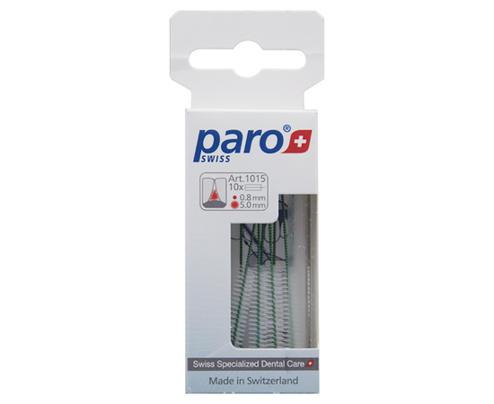 paro® isola long Довгі міжзубні щітки, тонкі, Ø 5.0 мм, 10 шт.