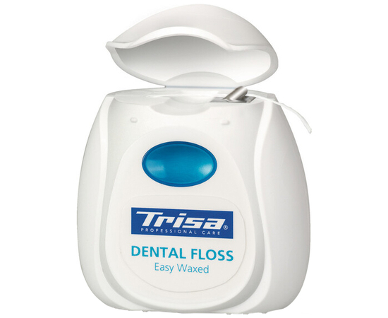 TRISA Easy Waxed Зубной флосс, вощенный, с мятой и ксилитом, 40 м, изображение 2