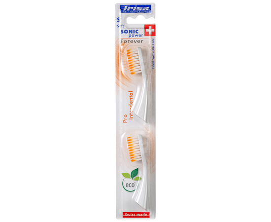 TRISA Sonicpower Pro Interdental Змінні насадки, м'які, 2 шт., зображення 2