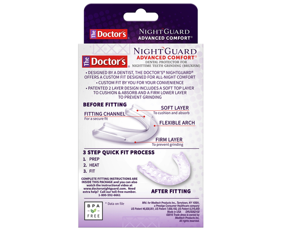 The Doctor's Підвищений комфорт Нічна зубна капа, зображення 2