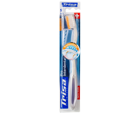 TRISA Pro Interdental Зубная щетка, с защитным колпачком, мягкая, изображение 3