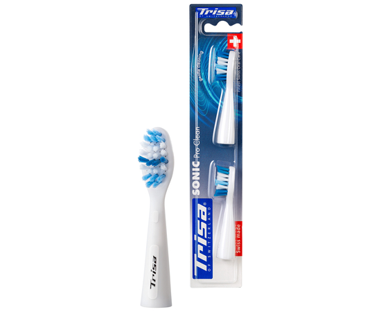 TRISA Sonic Pro Clean Змінні насадки, 2 шт., зображення 3
