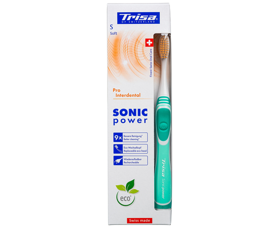 TRISA Sonicpower Pro Interdental Звуковая зубная щетка, мягкая, изображение 3