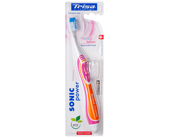 TRISA Sonicpower Battery Young Edition Звукова зубна щітка, зображення 3