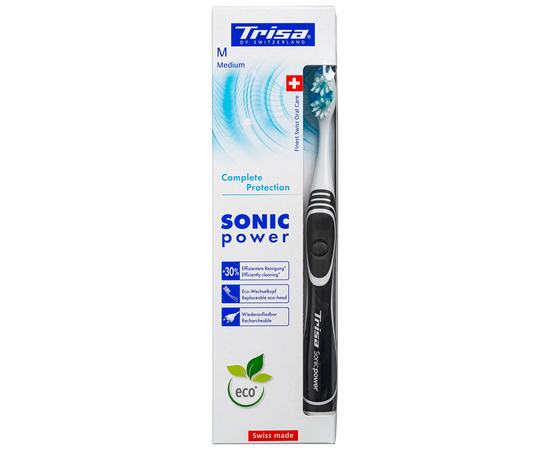 TRISA Sonicpower Complete Protection Звукова зубна щітка, середньої жорсткості, зображення 5