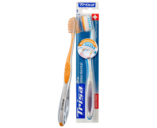 TRISA Pro Interdental Зубная щетка, с защитным колпачком, мягкая, изображение 9