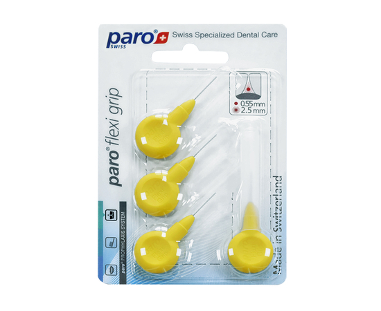 paro® flexi grip Міжзубні щітки, xx-тонкі, Ø 2.5 мм, 4 шт.