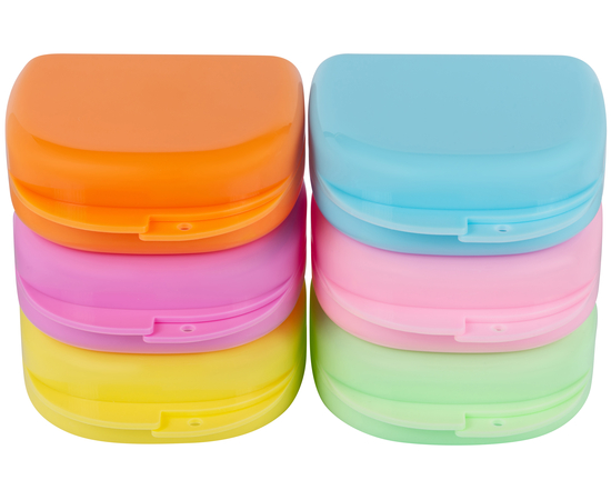 Dochem Футляр для ретейнеров, цвета в ассортименте, Цвет: Оранжевый, изображение 3