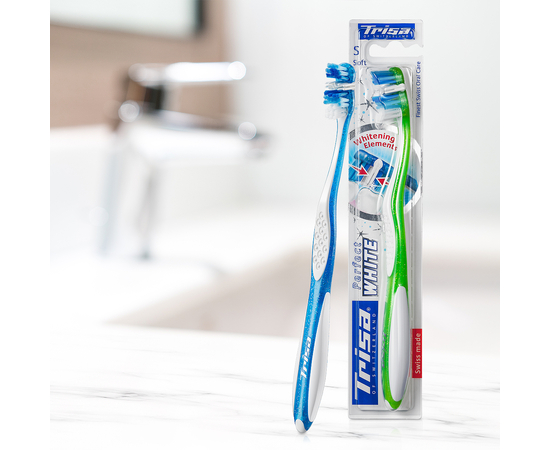 TRISA Perfect White Зубная щетка, средней жесткости, изображение 10
