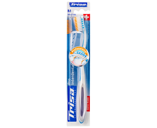 TRISA Pro Interdental Зубная щетка, с защитным колпачком, средней жесткости, изображение 5