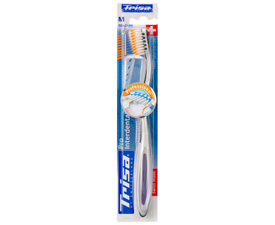 TRISA Pro Interdental Зубная щетка, с защитным колпачком, средней жесткости, изображение 7