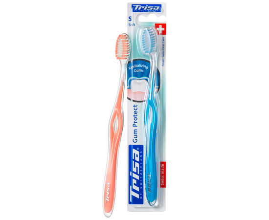 TRISA Gum Protect Зубная щетка, мягкая, изображение 7