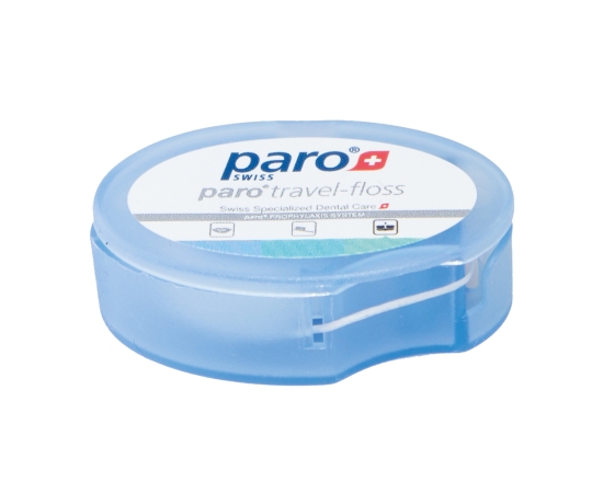 paro® TRAVEL-FLOSS Зубна нитка дорожня, 2 x 15 м