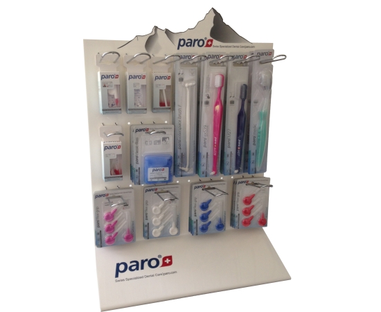 paro® акриловый стенд – с металлическими держателями