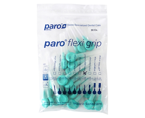 paro® flexi grip Міжзубні щітки, середні, Ø 5.0 мм, 30 шт.