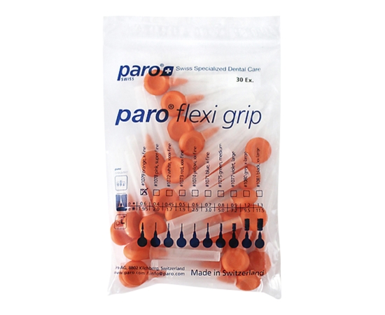 paro® flexi grip Міжзубні щітки, х-тонкі, конічні, Ø 1.9/5.0 мм, 30 шт., зображення 2