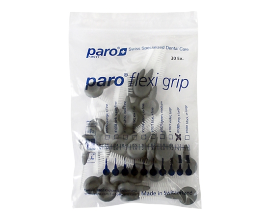 paro® flexi grip Міжзубні щітки, х-великі, Ø 9.5 мм, 30 шт., зображення 2