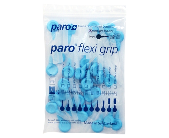 paro® flexi grip Міжзубні щітки тонкі, Ø 3.8 мм, 30 шт.