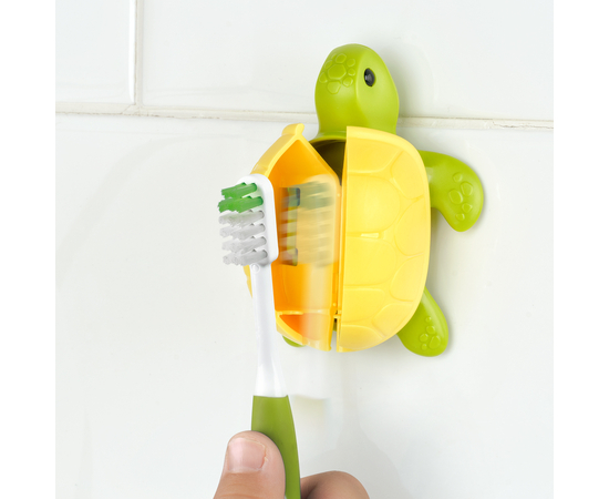 DenTek Футляр для зубной щетки; черепаха, изображение 3